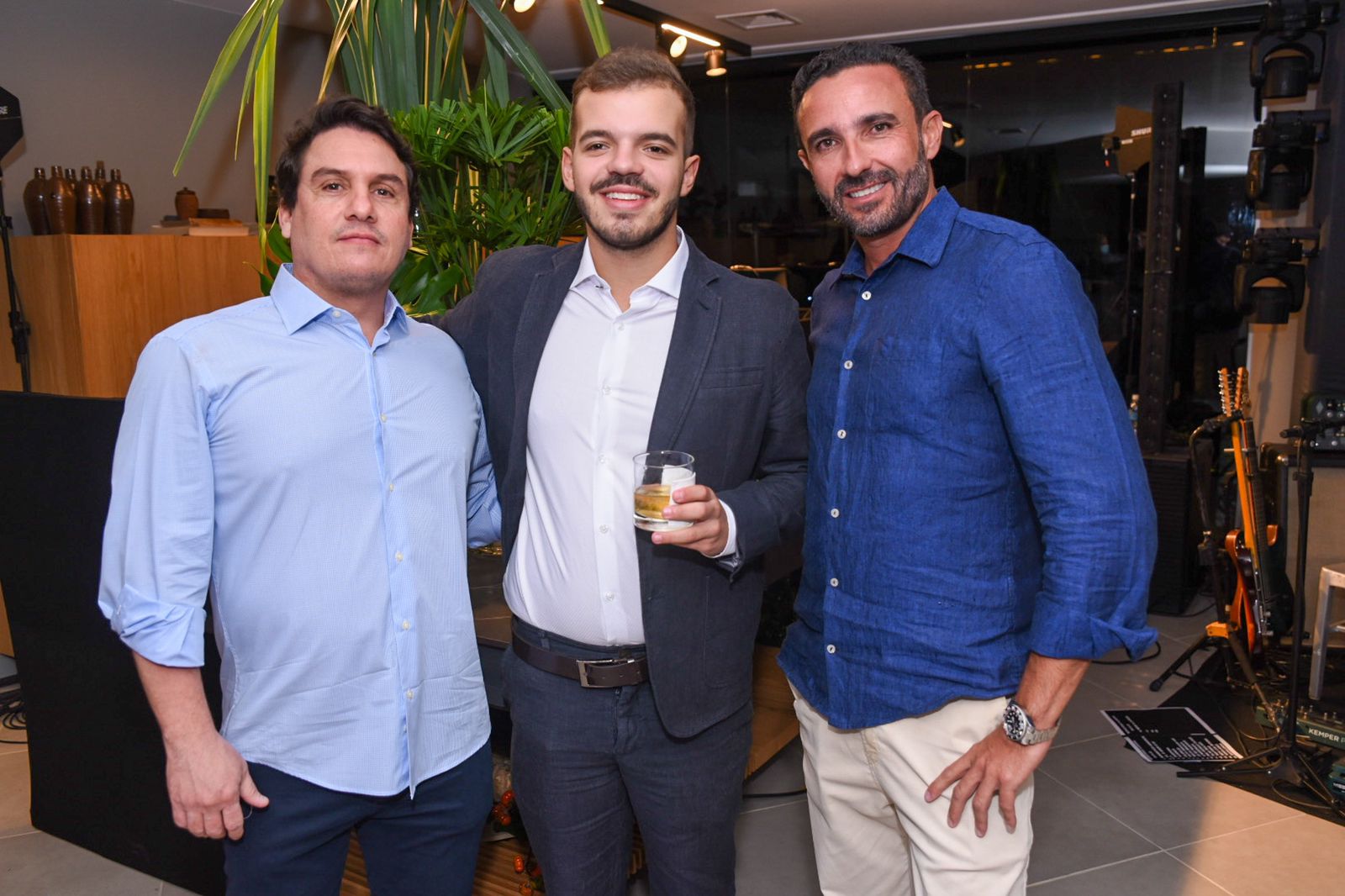 Paulo Leonardo Soares, João Pedro Gieullen e Robson Domiciano                         